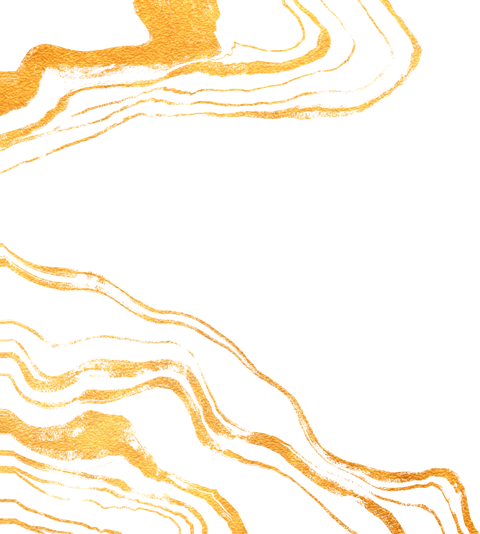 Marbleized Geode Accent Gold Streaks